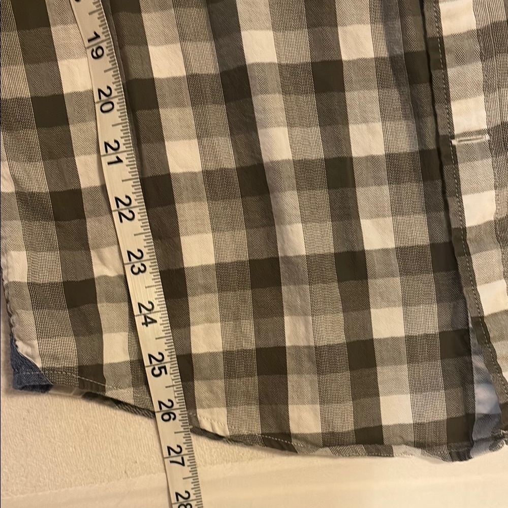 Express Men's Plaid Shirt - Picture 3 of 7